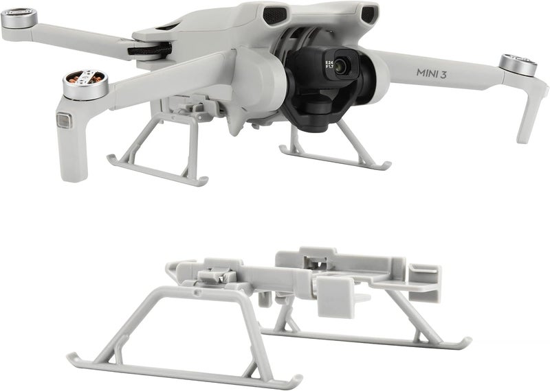 YETEETH جهاز هبوط لطائرة DJI Mini 3 / Mini 3 Pro مجموعة أرجل قابلة للطي ممتدة لملحقات Mini 3 Pro - Image 1